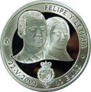 10 Euro - Juan Carlos I (Wedding of Prince Felipe and Letizia)