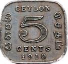 5 Cents - Edward VII