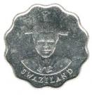 20 Cents - Mswati III (1st portrait)