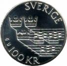 100 Kronor - Carl XVI Gustaf (European Music Year)