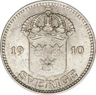 25 Öre - Gustaf V