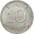 10 Öre - Gustaf V