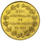 40 Francs  - Léopold I (Anniversary of Inauguration)