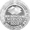 500 Francs - Albert II (Europalia 1993)