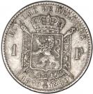 1 Franc - Léopold II (Independence)