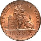 10 Centimes - Léopold I