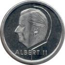 1 Franc - Albert II (French text)