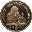 12½ Euro - Albert II (King Leopold II - Dynasty Anniversary)