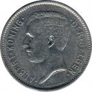 1 Belga / 5 Francs - Albert I (Dutch text)