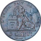 5 Centimes - Léopold I