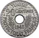 20 Centimes - Muhammad VIII (Essai)