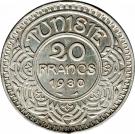 20 Francs - Ahmad II