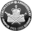 20 Crowns - Elizabeth II (Coronation Jubilee)