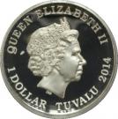 1 Dollar - Elizabeth II (American Buffalo)