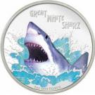 1 Dollar - Elizabeth II (Great White Shark)