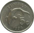 5 Cents - Elizabeth II (3rd portrait)