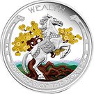 1 Dollar - Elizabeth II (Year of the Horse - Wealth)