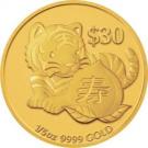 30 Dollars - Elizabeth II (Year of the Tiger - Longevity)