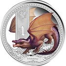 1 Dollar - Elizabeth II (Dragon; Silver Bullion)