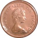 1 Cent - Elizabeth II (2nd portrait)