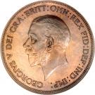 1 Penny - George V (smaller portrait)