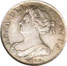 1 Shilling - Anne (1st bust)