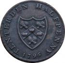 ½ Penny  (Kent - Tenterden / Brewers)