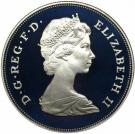 25 New Pence - Elizabeth II (Queen Mother; Silver Proof)