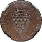 ½ Penny (Cornwall - County)