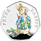 50 Pence - Elizabeth II (Peter Rabbit; Silver Proof)