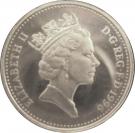 1 Penny - Elizabeth II (3rd portrait; Silver Proof)