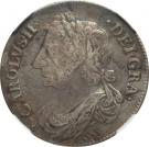 Quarter Dollar - Charles II (2nd Coinage)