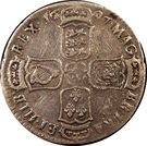 ½ Crown - William III (1st bust; York mint)