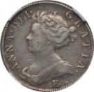 1 Shilling - Anne (2nd bust)