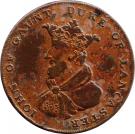 ½ Penny (Lancashire - Lancaster / John of Gaunt)