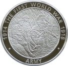 5 Pounds - Elizabeth II (Army; Silver Proof)