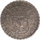 8 Reales - George III (Countermarked Coinage)