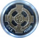 1 Pound - Elizabeth II (Celtic Cross; Silver Proof)