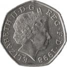 50 Pence - Elizabeth II (European Union)