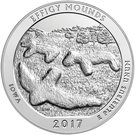 ¼ Dollar 'Washington Quarter' (Effigy Mounds National Monument, Iowa - Silver 5oz Bullion)