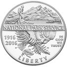 ½ Dollar  (100th Anniversary of the National Park Service)