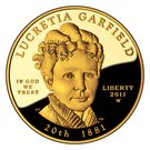 10 Dollars (Lucretia Garfield ; Bullion Coinage)