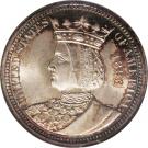 ¼ Dollar "Isabella Quarter" (Columbian Exposition)