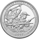 ¼ Dollar 'Washington Quarter' (George Rogers Clark National Historical Park, Indiana) - Silver Proof