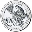 ¼ Dollar "Washington Quarter" (El Yunque National Forest, Puerto Rico - Silver Proof)