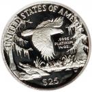 25 Dollars "American Platinum Eagle" (Bullion Coinage)