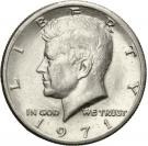 ½ Dollar "Kennedy Half Dollar" (Copper-Nickel Clad Copper)