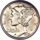 1 Dime "Mercury Dime"