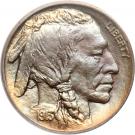 5 Cents "Buffalo Nickel" (raised ground)