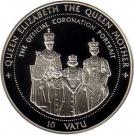 10 Vatu (Queen Elizabeth the Queen Mother)